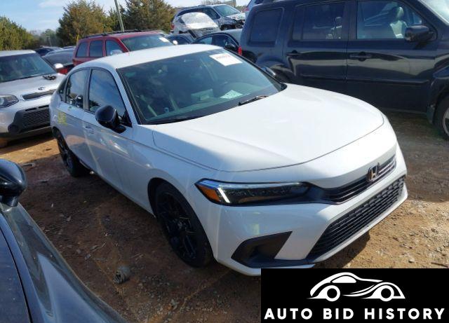 Honda Civic Sport 2023 White 2.0L