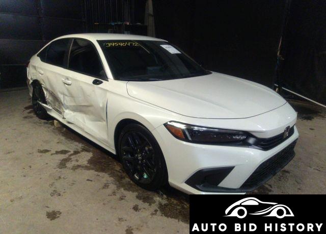 Honda Civic Sport 2022 White 2L