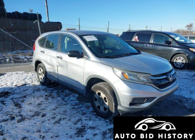 Honda Cr-V Lx 2016 Silver 2.4L