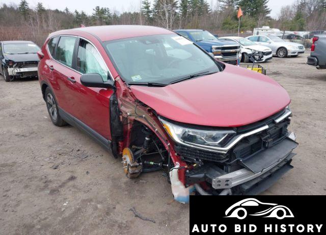 Honda Cr-V Awd Lx 2021 Red 1.5L