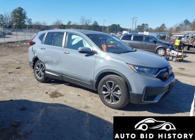 Honda Cr-V Awd Ex 2022 Gray 1.5L