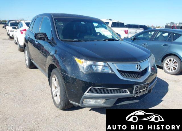 Acura Mdx Technology Package 2010 Black 3.7L