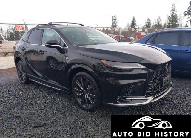 Lexus Rx 350 F Sport Handling 2023 Black 2.4L