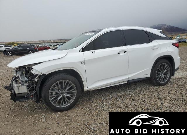 Lexus Rx 450H Base 2019 White 3.5L  6