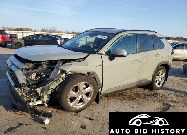 Toyota Rav4 Xle Premium 2021 Green 2.5L  4