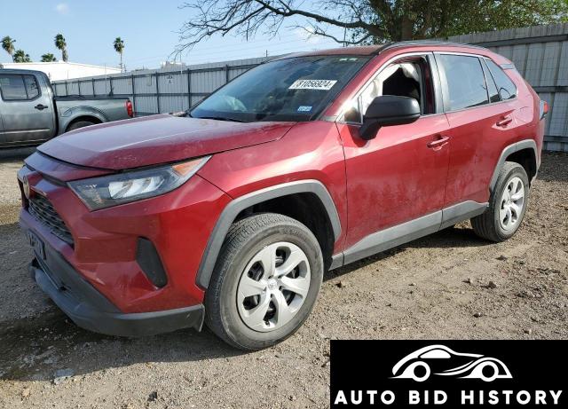 Toyota Rav4 Le 2021 Burgundy 2.5L  4