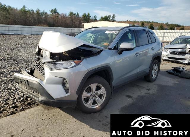 Toyota Rav4 Xle 2019 Silver 2.5L  4