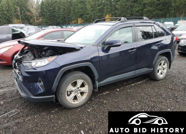 Toyota Rav4 Xle 2020 Blue 2.5L  4