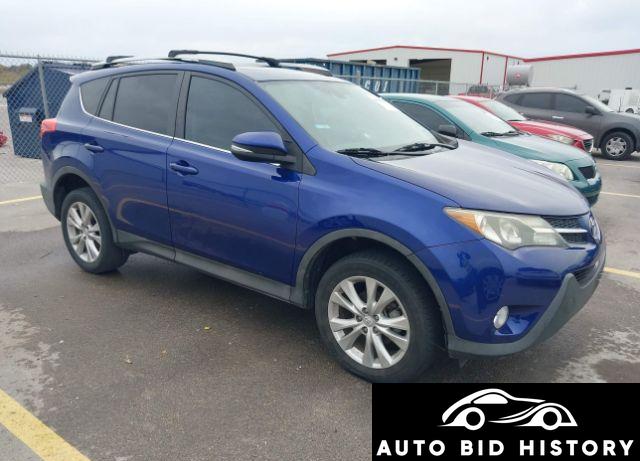 Toyota Rav4 Limited 2014 Blue 2.5L