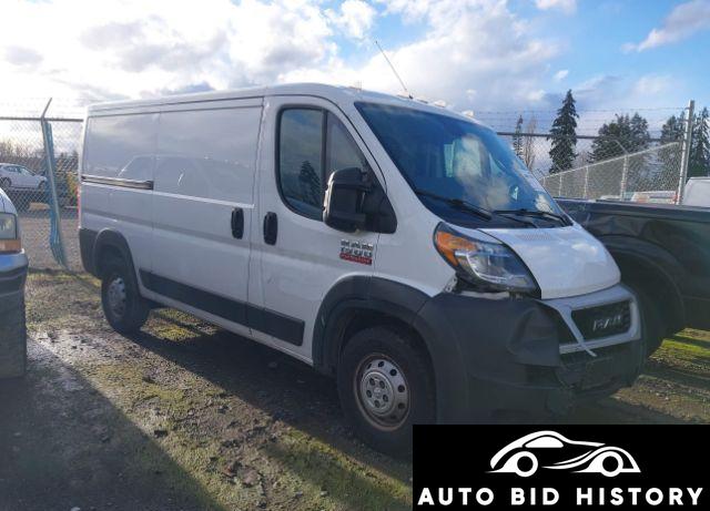 Ram Promaster 1500 Low Roof 136 Wb 2021 White 3.6L