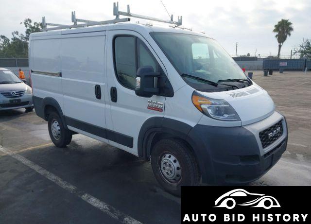 Ram Promaster 1500 Low Roof 118 Wb 2021 White 3.6L