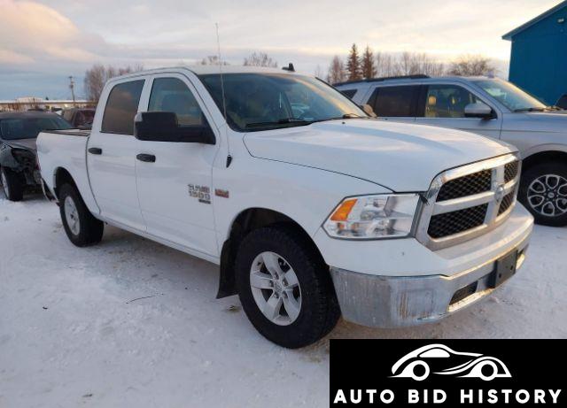 Ram 1500 Classic Tradesman  4X4 5'7 Box 2022 White 5.7L