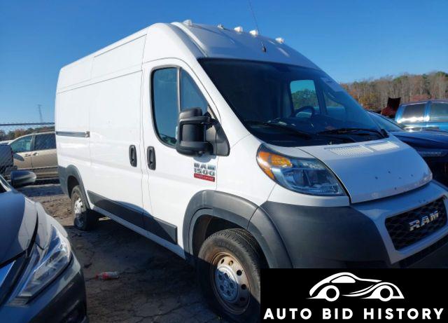 Ram Promaster 1500 136 Wb 2020 White 3.6L