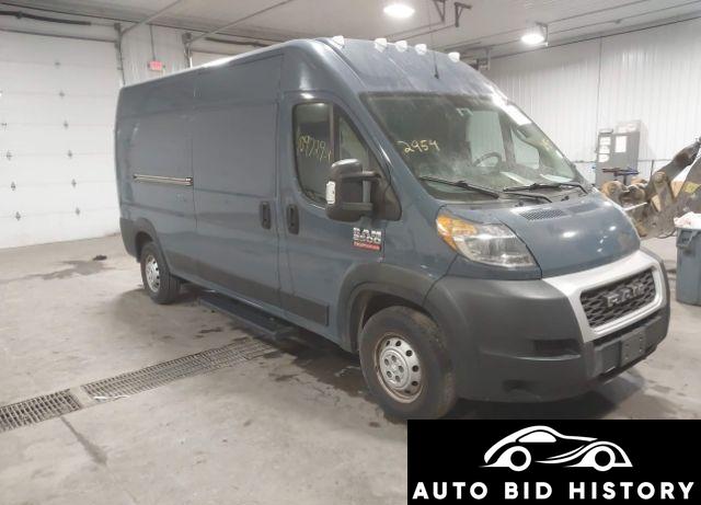 Ram Promaster 2500 High Roof 159 Wb 2019 Blue 3.6L