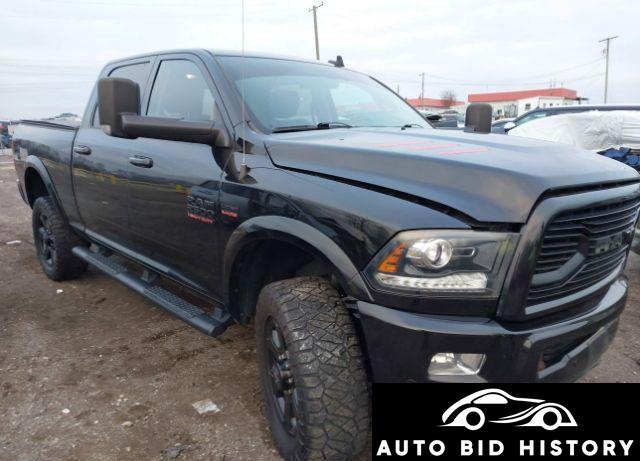 Ram 2500 Laramie  4X4 6'4 Box 2018 Black 6.4L