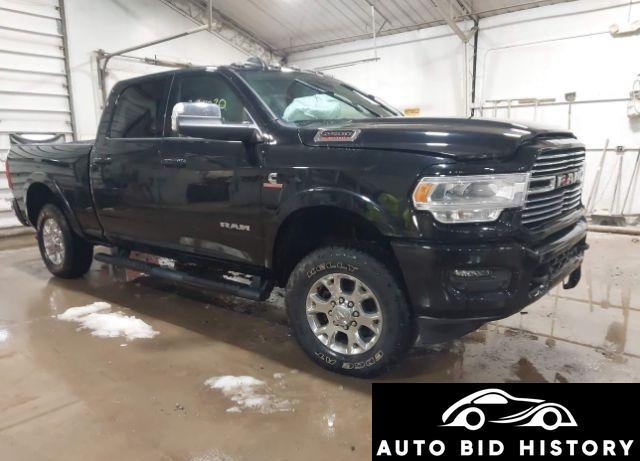 Ram 2500 Laramie  4X4 6'4 Box 2020 Black 6.7L