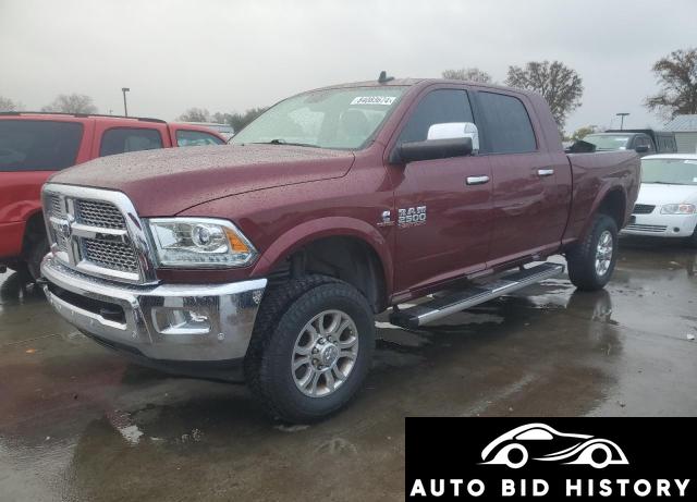 Ram 2500 Laramie 2018 Burgundy 6.7L  6