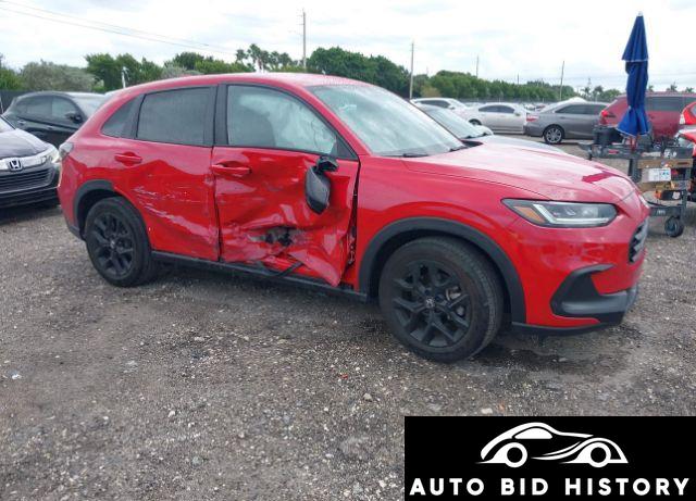 Honda Hr-V 2Wd Sport/2Wd Sport W/O Bsi 2024 Red 2.0L