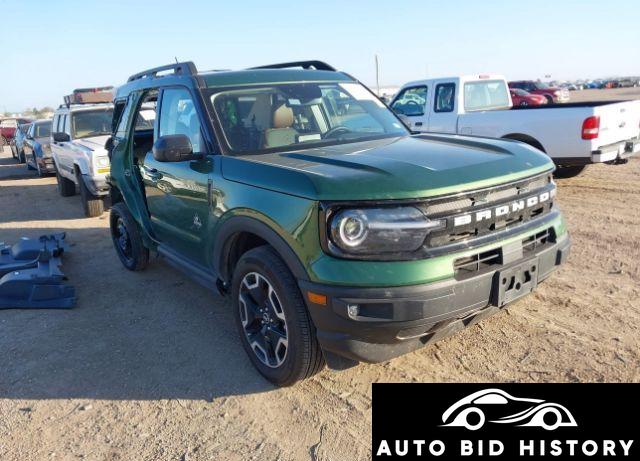 Ford Bronco Sport Outer Banks 2023 Green 1.5L