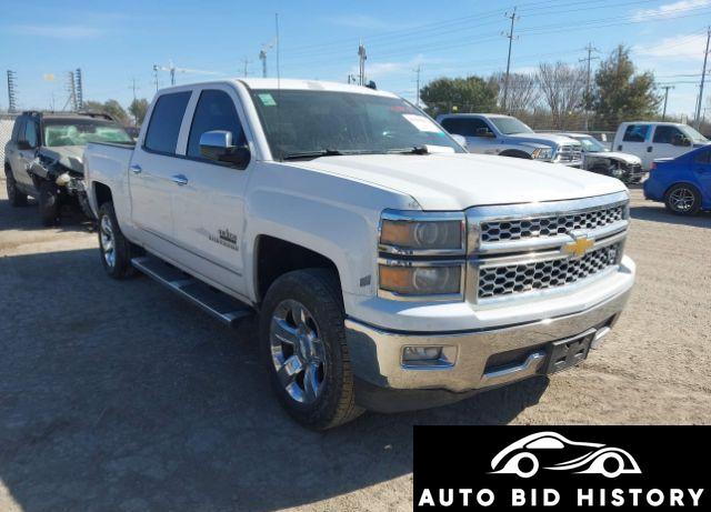 Chevrolet Silverado 1500 1Lz 2014 White 5.3L