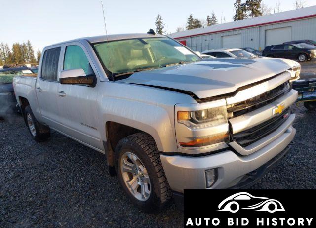 Chevrolet Silverado 1500 2Lt 2017 Silver 5.3L