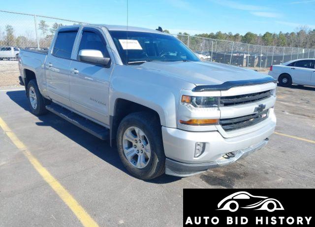 Chevrolet Silverado 1500 2Lt 2018 Silver 5.3L