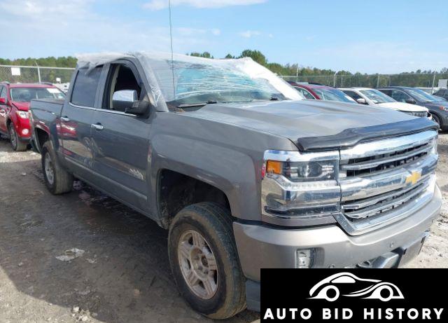 Chevrolet Silverado 1500 High Country 2017 Gray 5.3L