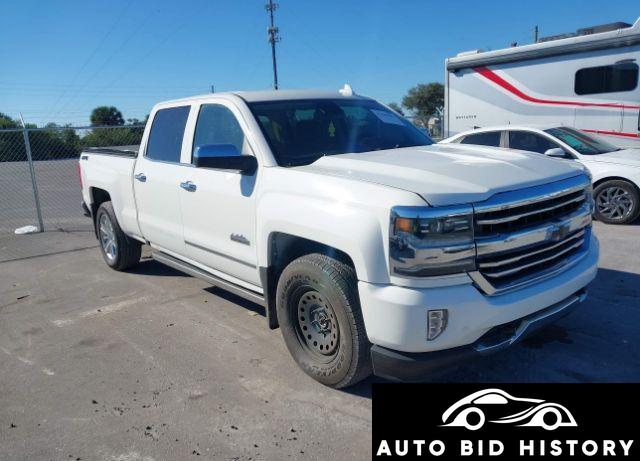 Chevrolet Silverado 1500 High Country 2018 White 5.3L