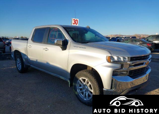 Chevrolet Silverado 1500 Ltd 4Wd  Short Bed Lt 2022 Silver 5.3L