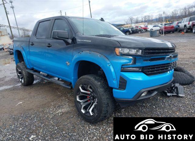 Chevrolet Silverado 1500 4Wd  Short Bed Rst 2021 Black 5.3L