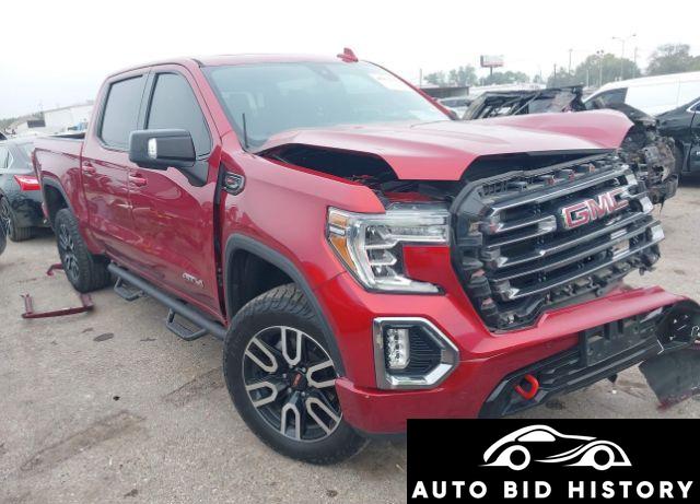 Gmc Sierra 1500 4Wd  Short Box At4 2021 Red 6.2L