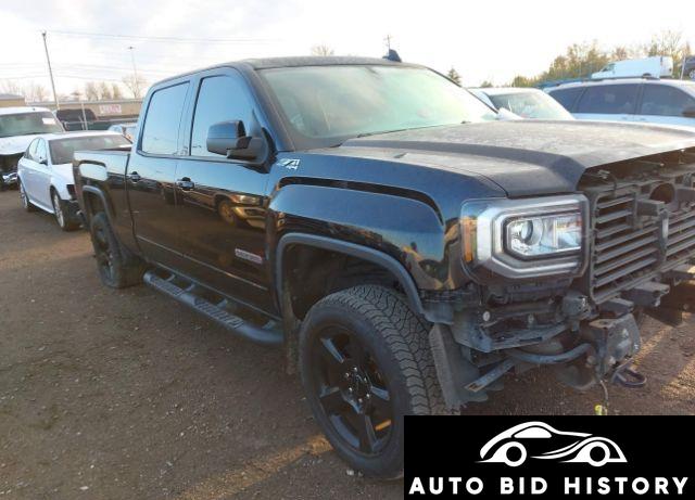 Gmc Sierra 1500 Sle 2017 Black 5.3L
