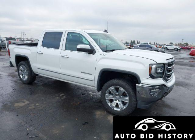 Gmc Sierra 1500 Slt 2018 White 5.3L