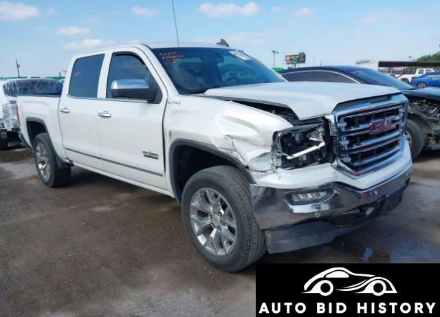 Gmc Sierra 1500 Slt 2018 White 5.3L