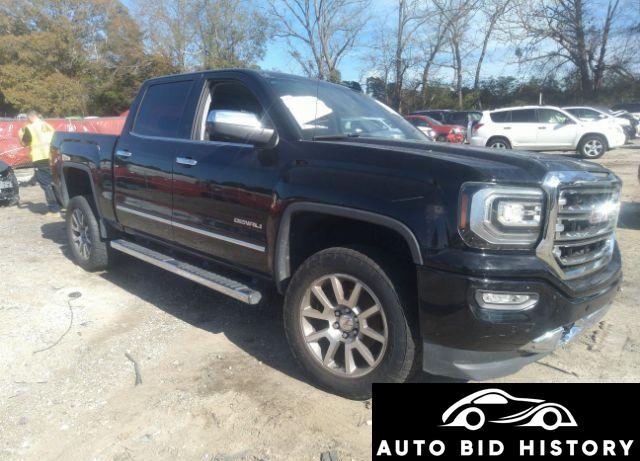 Gmc Sierra 1500 Denali 2017 Black 5.3L