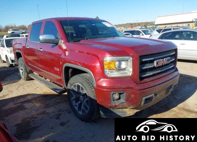 Gmc Sierra 1500 Slt 2014 Red 5.3L