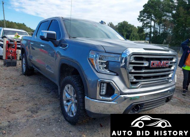 Gmc Sierra 1500 4Wd  Short Box Slt 2020 Gray 5.3L