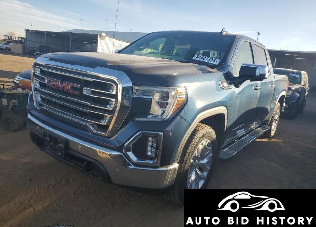 Gmc Sierra Limited K1500 Slt 2022 Blue 3.0L  6