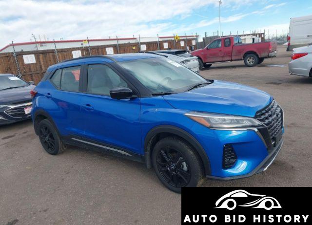 Nissan Kicks Sr 2024 Blue 1.6L