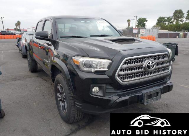 Toyota Tacoma Trd Sport 2017 Black 3.5L