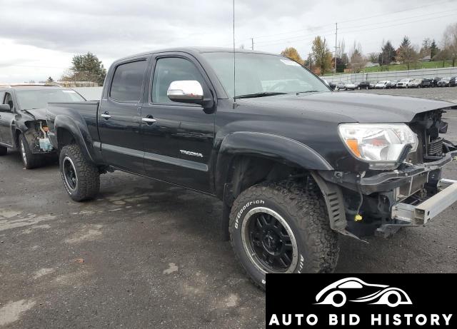 Toyota Tacoma Double Cab Long Bed 2014 Black 4.0L  6