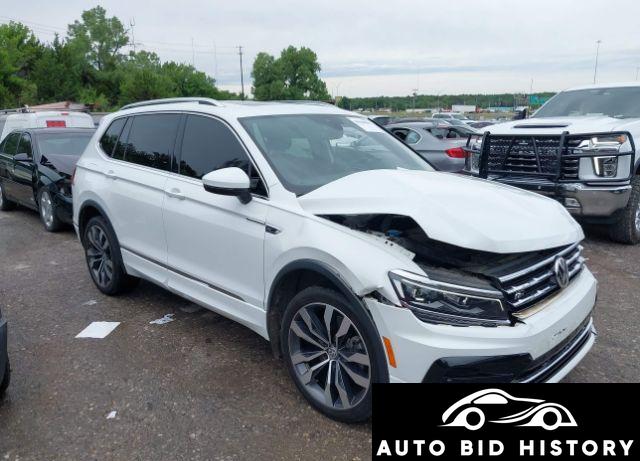 Volkswagen Tiguan 2.0T Sel Premium R-Line 2021 White 2.0L