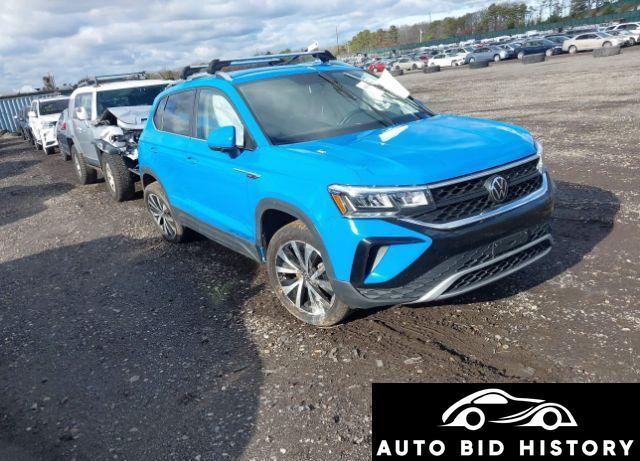 Volkswagen Taos 1.5T Se 2022 Blue 1.5L
