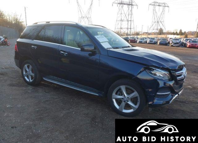 Mercedes-Benz Gle 350 4Matic 2016 Blue 3.5L