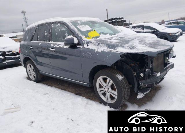 Mercedes-Benz Ml 350 4Matic 2015 Gray 3.5L