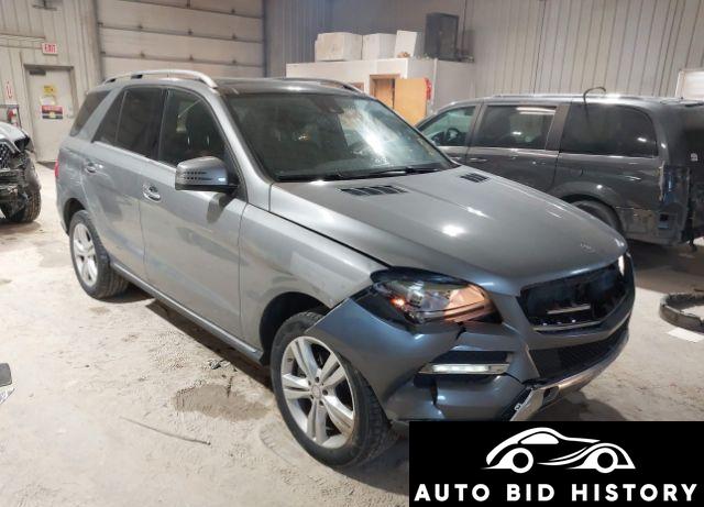 Mercedes-Benz Ml 350 4Matic 2014 Gray 3.5L