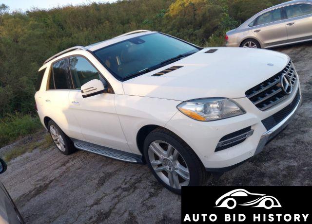 Mercedes-Benz Ml 350 2015 White 3.5L
