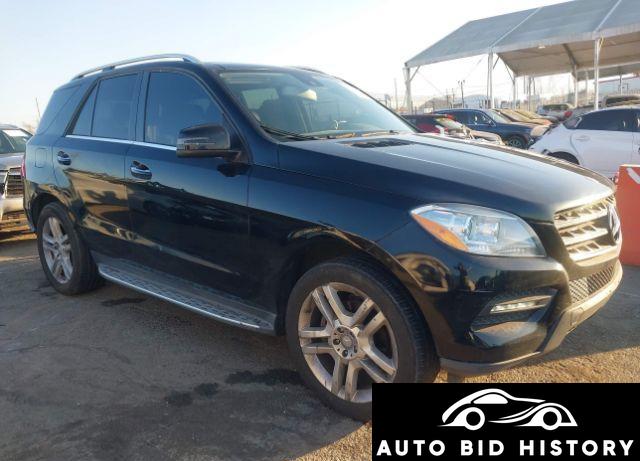 Mercedes-Benz Ml 350 2015 Black 3.5L