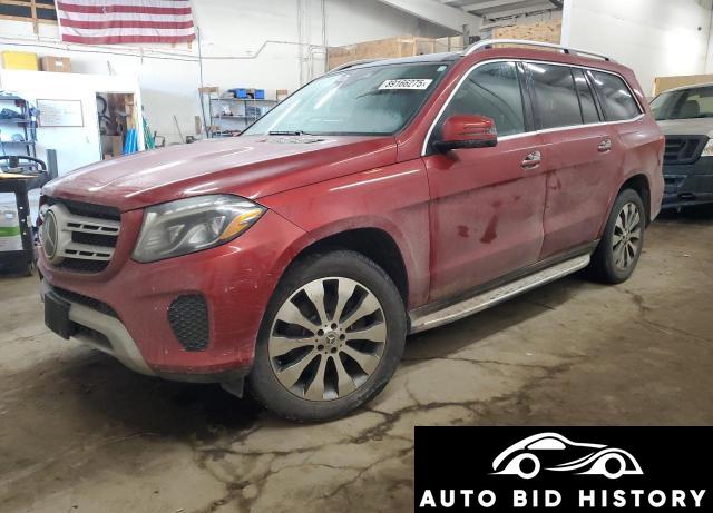 Mercedes-Benz Gls 450 4Matic 2018 Red 3.0L  6