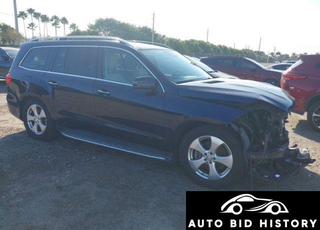 Mercedes-Benz Gls 450 4Matic 2017 Blue 3.0L